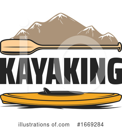 Royalty-Free (RF) Kayaking Clipart Illustration by Vector Tradition SM - Stock Sample #1669284