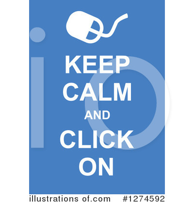 Royalty-Free (RF) Keep Calm Clipart Illustration by Prawny - Stock Sample #1274592