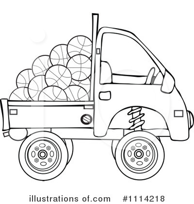 Royalty-Free (RF) Kei Truck Clipart Illustration by djart - Stock Sample #1114218