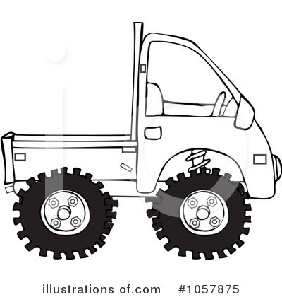 Royalty-Free (RF) Keimini Truck Clipart Illustration by djart - Stock Sample #1057875