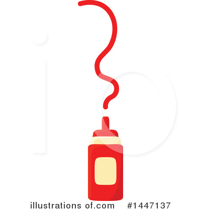 Royalty-Free (RF) Ketchup Clipart Illustration by Vector Tradition SM - Stock Sample #1447137