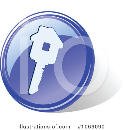 Royalty-Free (RF) Key Clipart Illustration by Vector Tradition SM - Stock Sample #1066090
