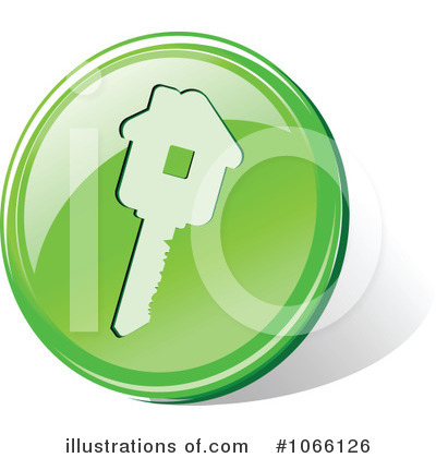 Royalty-Free (RF) Key Clipart Illustration by Vector Tradition SM - Stock Sample #1066126