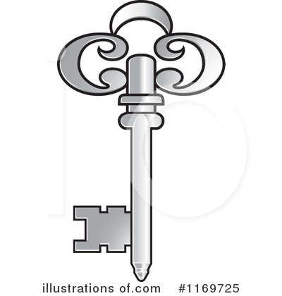 Royalty-Free (RF) Key Clipart Illustration by Lal Perera - Stock Sample #1169725