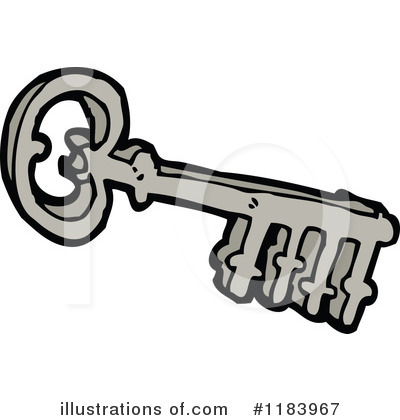 Key Clipart #1183967 by lineartestpilot