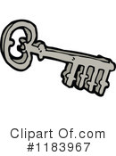 Key Clipart #1183967 by lineartestpilot