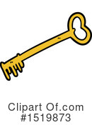 Key Clipart #1519873 by lineartestpilot