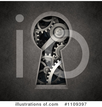 Royalty-Free (RF) Key Hole Clipart Illustration by Mopic - Stock Sample #1109397