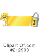Key Mascot Clipart #212909 by Mascot Junction