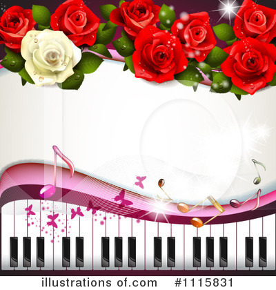 Piano Keyboard Clipart #1115831 by merlinul