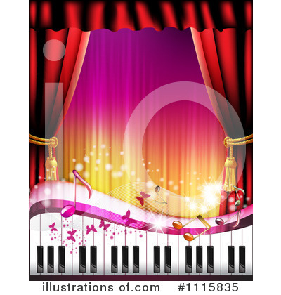 Music Background Clipart #1115835 by merlinul