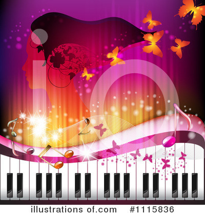 Music Background Clipart #1115836 by merlinul
