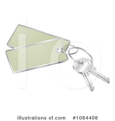 Royalty-Free (RF) Keys Clipart Illustration by AtStockIllustration - Stock Sample #1084408