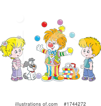 Juggling Clipart #1744272 by Alex Bannykh
