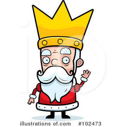 Royalty-Free (RF) King Clipart Illustration by Cory Thoman - Stock Sample #102473
