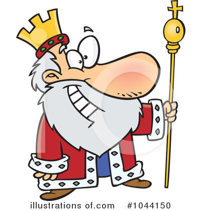 Royalty-Free (RF) King Clipart Illustration by toonaday - Stock Sample #1044150