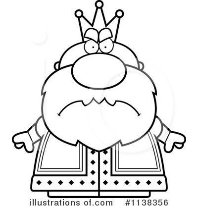 Royalty-Free (RF) King Clipart Illustration by Cory Thoman - Stock Sample #1138356