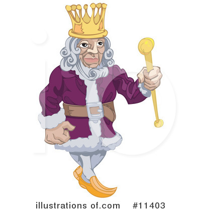 Royalty-Free (RF) King Clipart Illustration by AtStockIllustration - Stock Sample #11403