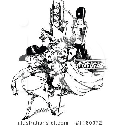 Royalty-Free (RF) King Clipart Illustration by Prawny Vintage - Stock Sample #1180072