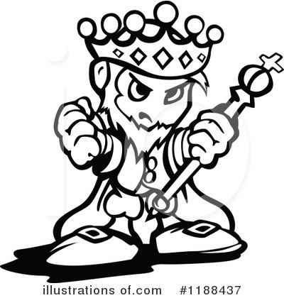 Royalty-Free (RF) King Clipart Illustration by Chromaco - Stock Sample #1188437