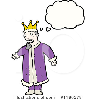 Royalty-Free (RF) King Clipart Illustration by lineartestpilot - Stock Sample #1190579