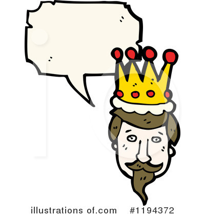 Royalty-Free (RF) King Clipart Illustration by lineartestpilot - Stock Sample #1194372
