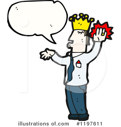 Royalty-Free (RF) King Clipart Illustration by lineartestpilot - Stock Sample #1197611