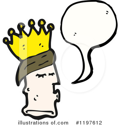 Royalty-Free (RF) King Clipart Illustration by lineartestpilot - Stock Sample #1197612