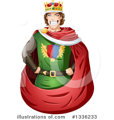 Royalty-Free (RF) King Clipart Illustration by Liron Peer - Stock Sample #1336233