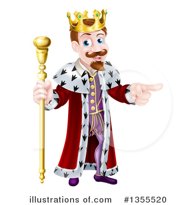 Royalty-Free (RF) King Clipart Illustration by AtStockIllustration - Stock Sample #1355520