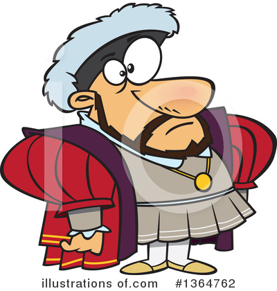 Royalty-Free (RF) King Clipart Illustration by toonaday - Stock Sample #1364762