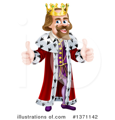King Clipart #1371142 by AtStockIllustration