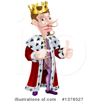 Royalty-Free (RF) King Clipart Illustration by AtStockIllustration - Stock Sample #1376527