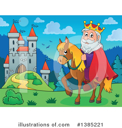 Royalty-Free (RF) King Clipart Illustration by visekart - Stock Sample #1385221