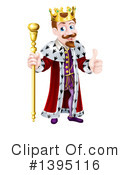 King Clipart #1395116 by AtStockIllustration