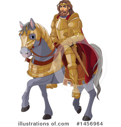 Royalty-Free (RF) King Clipart Illustration by Pushkin - Stock Sample #1456964