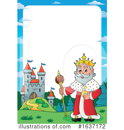 Royalty-Free (RF) King Clipart Illustration by visekart - Stock Sample #1637172