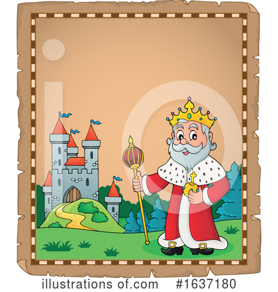 Royalty-Free (RF) King Clipart Illustration by visekart - Stock Sample #1637180