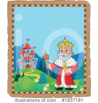 Royalty-Free (RF) King Clipart Illustration by visekart - Stock Sample #1637181