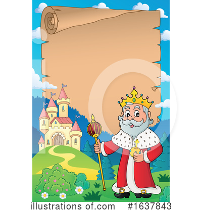 Royalty-Free (RF) King Clipart Illustration by visekart - Stock Sample #1637843