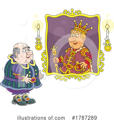 Royalty-Free (RF) King Clipart Illustration by Alex Bannykh - Stock Sample #1787289