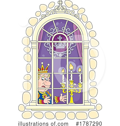 Royalty-Free (RF) King Clipart Illustration by Alex Bannykh - Stock Sample #1787290