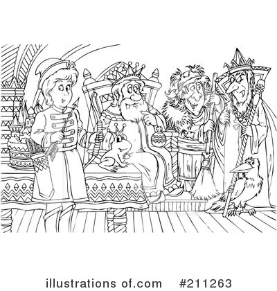 Royalty-Free (RF) King Clipart Illustration by Alex Bannykh - Stock Sample #211263