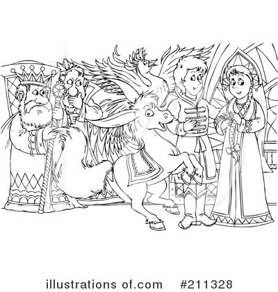 Royalty-Free (RF) King Clipart Illustration by Alex Bannykh - Stock Sample #211328