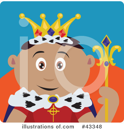 King Clipart #43348 by Dennis Holmes Designs
