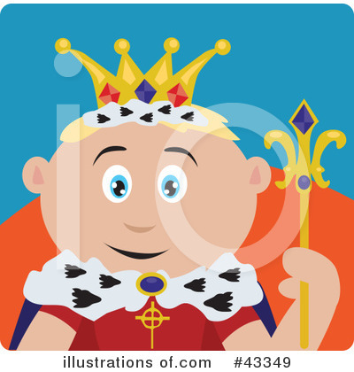 King Clipart #43349 by Dennis Holmes Designs