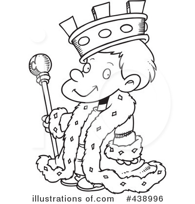 Royalty-Free (RF) King Clipart Illustration by toonaday - Stock Sample #438996