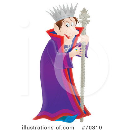 Royalty-Free (RF) King Clipart Illustration by Alex Bannykh - Stock Sample #70310