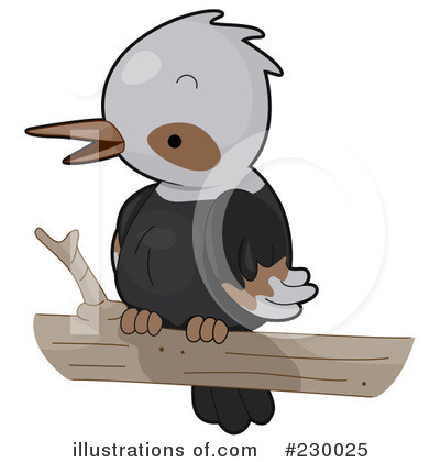 Kingfisher Clipart #230025 by BNP Design Studio
