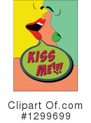 Kiss Clipart #1299699 by pauloribau